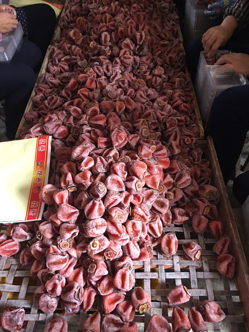 柿饼吊饼大量上市