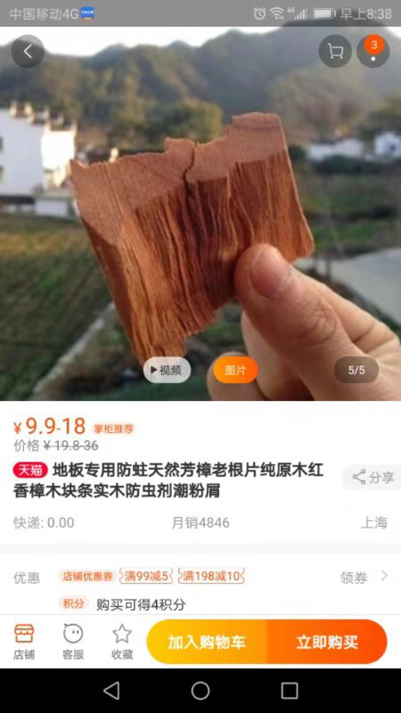 樟木条