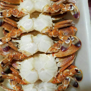 扁蟹排冻去壳扁蟹蟹肉饱满鲜嫩香甜