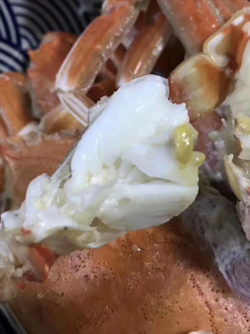扁蟹排冻去壳扁蟹蟹肉饱满鲜嫩香甜