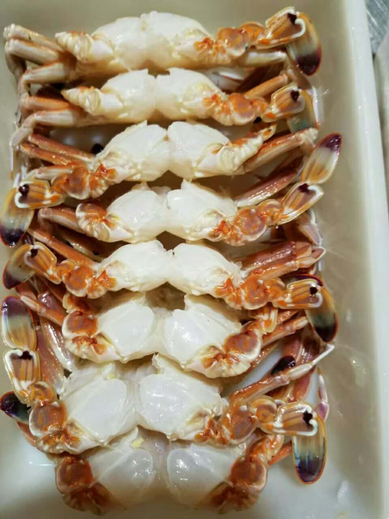扁蟹排冻去壳扁蟹蟹肉饱满鲜嫩香甜