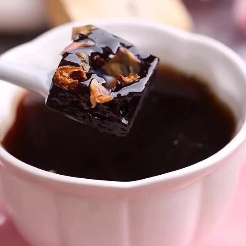 云南古法黑糖泡水喝玫瑰