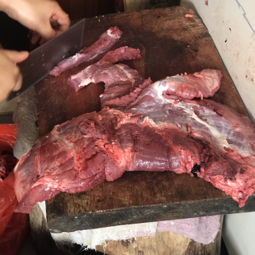 磨黑牛肉干巴，100克/袋