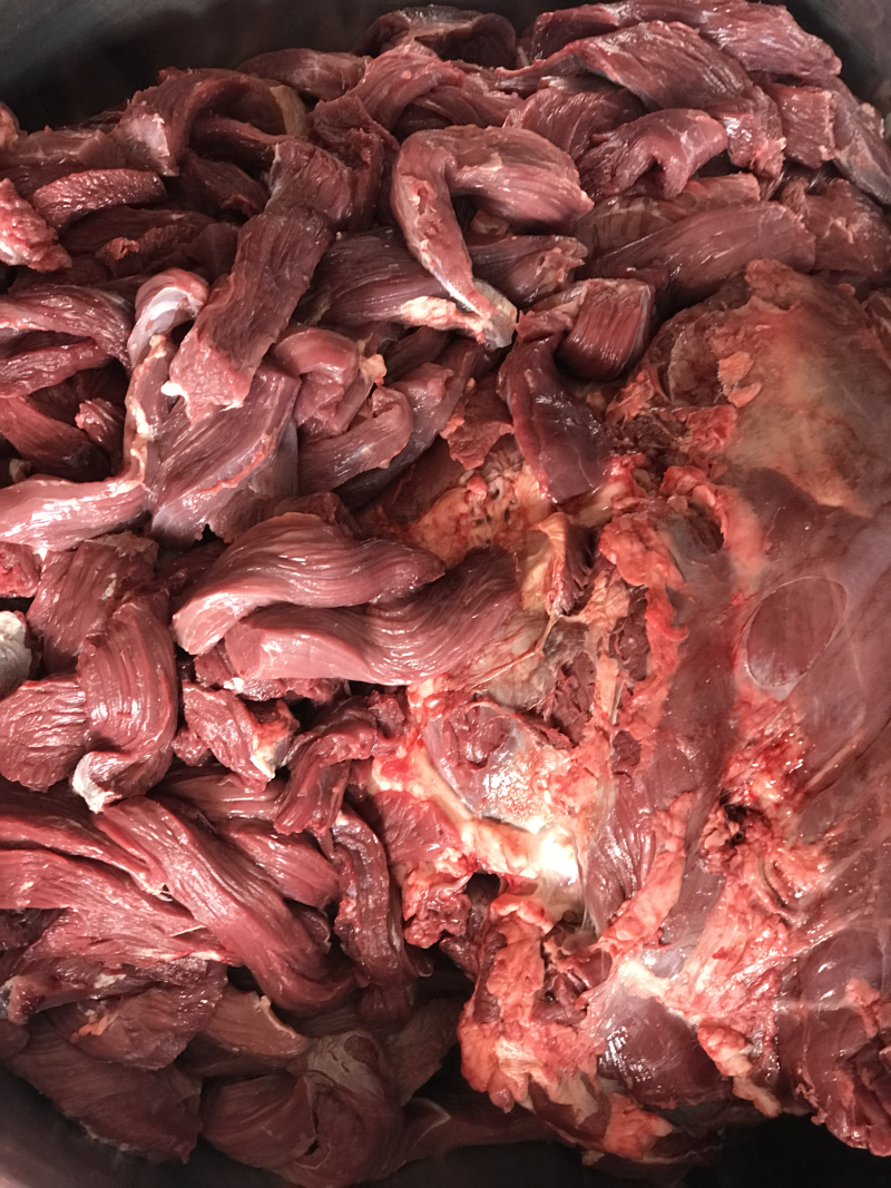 磨黑牛肉干巴，100克/袋