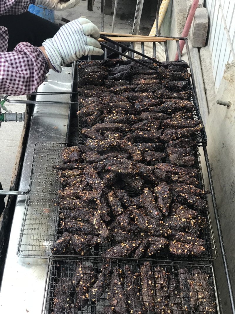 磨黑牛肉干巴，100克/袋