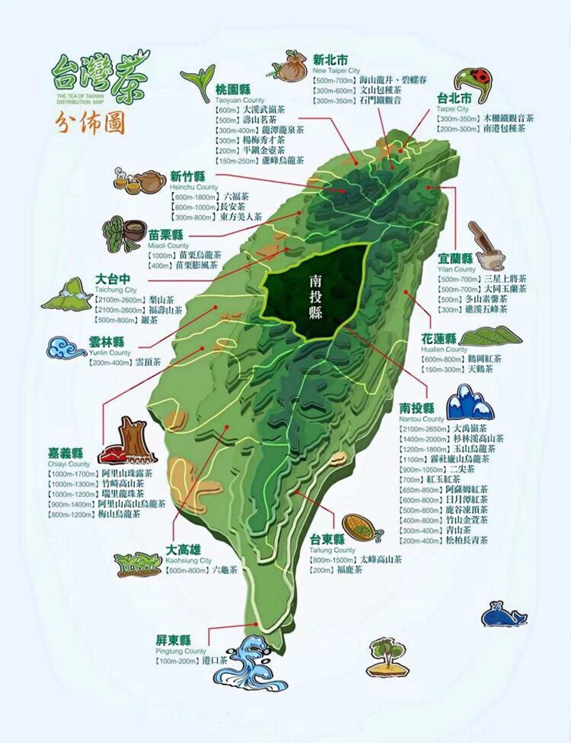 台湾阿里山高山茶