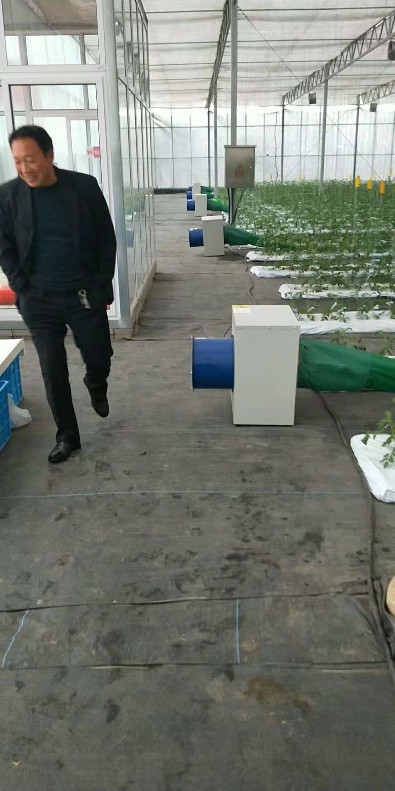 温室大棚取暖设备种植育苗蔬菜花卉加温暖风机