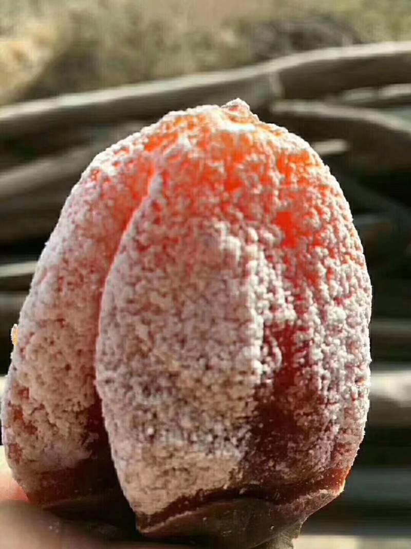 陕西富平柿饼，真正农家柿饼.吊霜饼