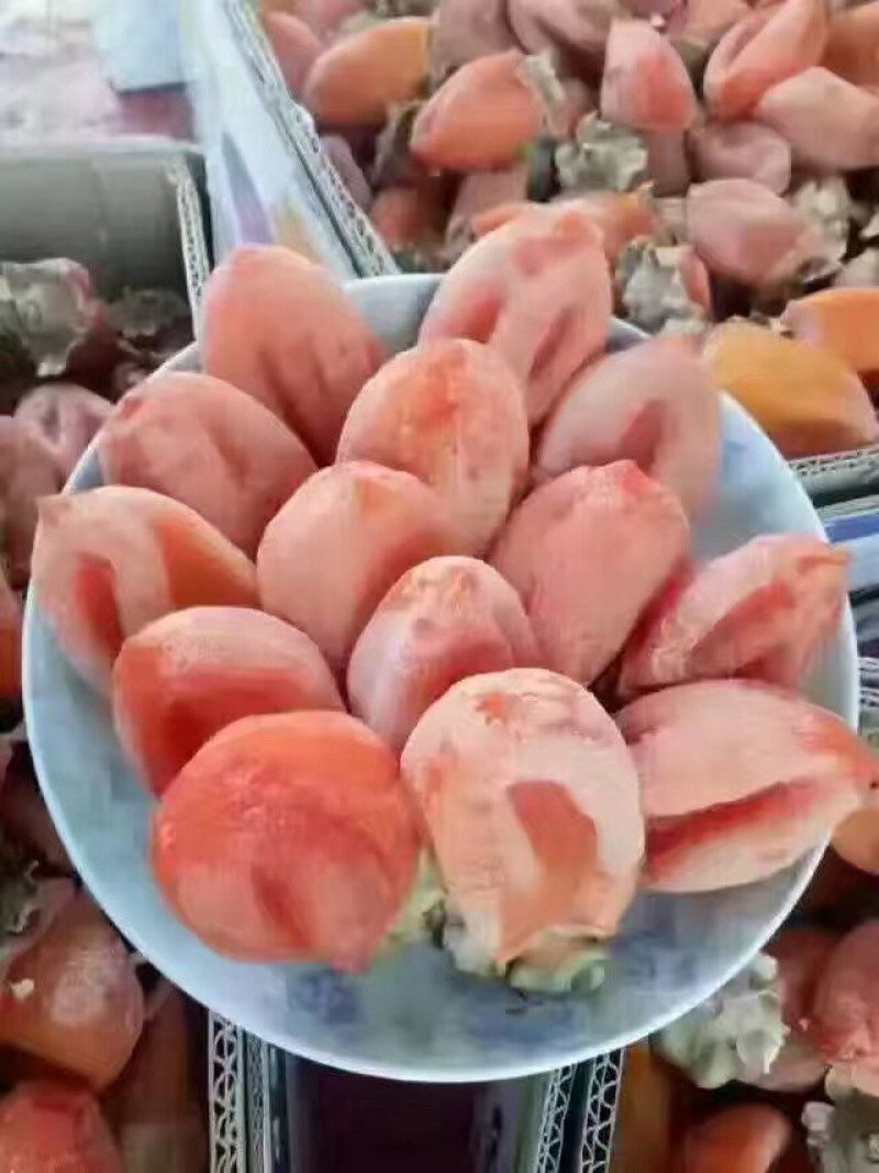 富平农家自产柿饼精美包装三斤装