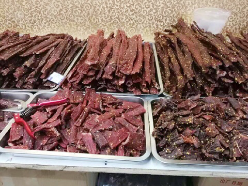 手撕牛肉干