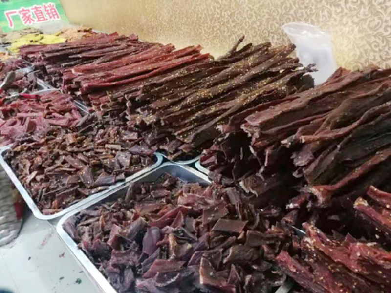 手撕牛肉干