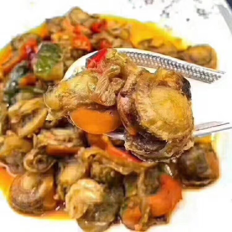 大扇贝肉真空包装大个带膏新鲜现扒海鲜