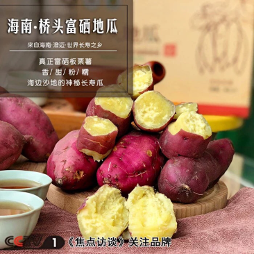 桥头地瓜：板栗薯10斤礼盒套装产地供应：全国发货