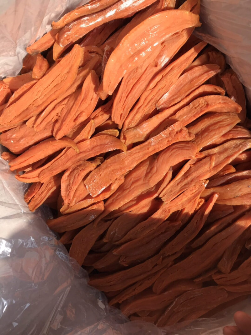天然烘干地瓜干红薯干西瓜红红心薯干