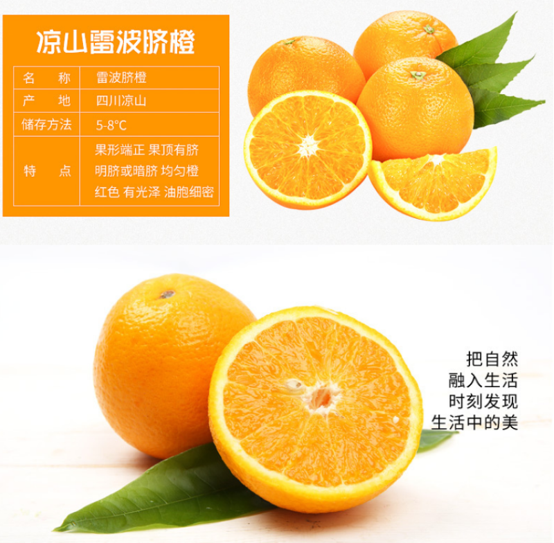 雷波橘橙很好吃的橙子大凉山特色