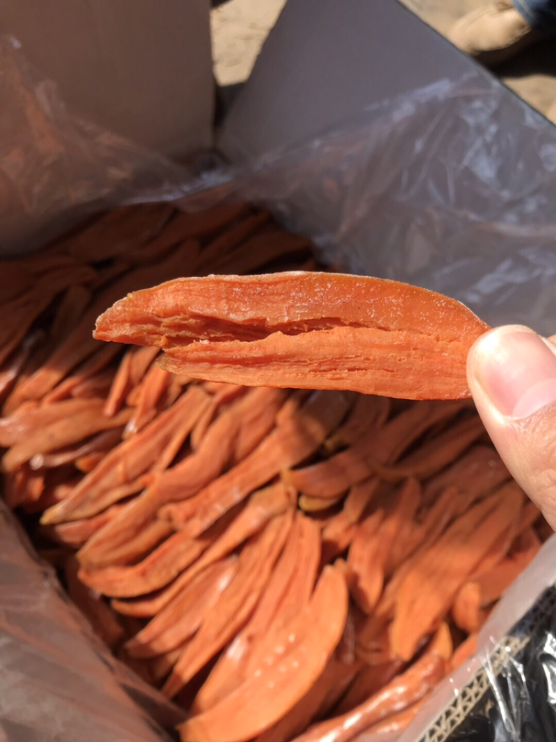 天然烘干地瓜干红薯干西瓜红红心薯干