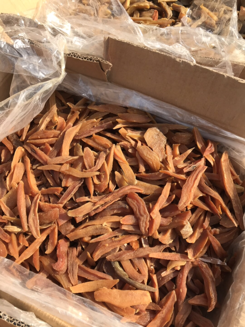 初级倒蒸地瓜干红薯干蜜薯干条片龙九红