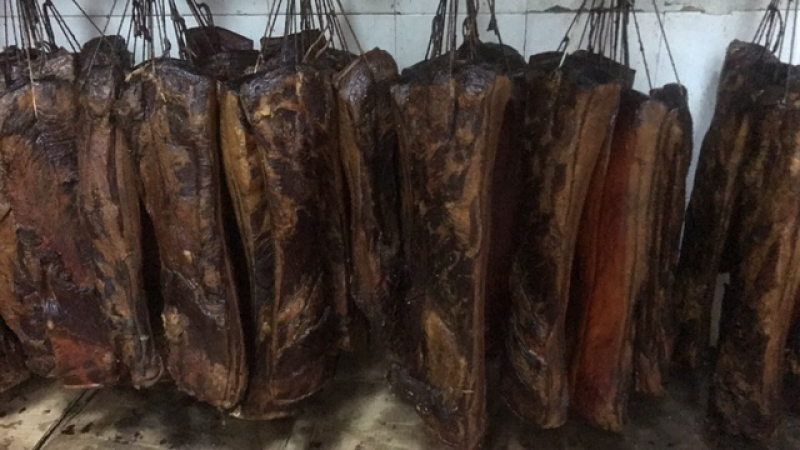 腊肉烟熏腊肉熏五花腊肉恩施五花腊肉农家腊肉