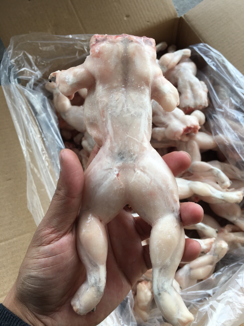 自营加工干冰，包冰牛蛙。