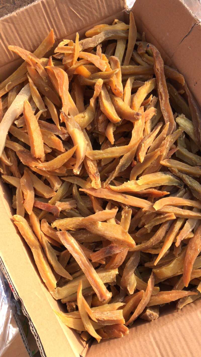 地瓜干红薯干薯条薯片原味地瓜干烘干晾晒倒蒸