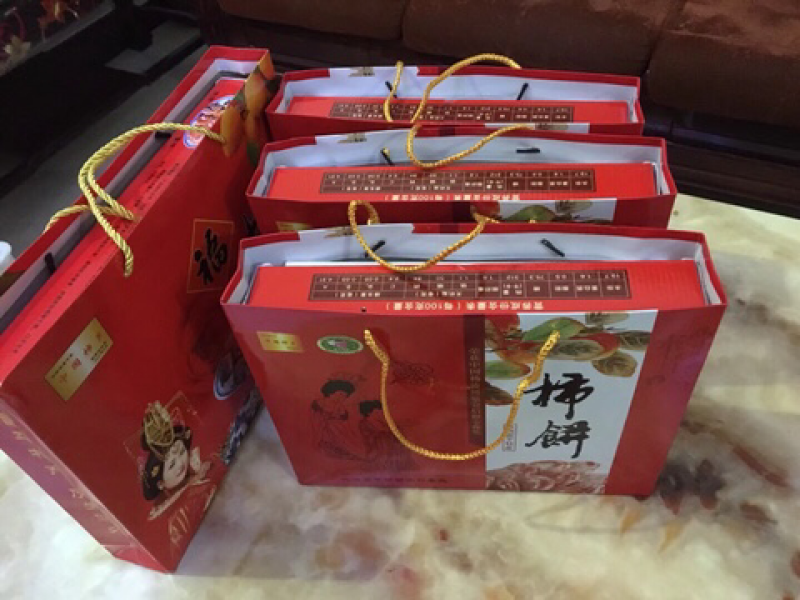 富平正宗柿饼，天然成霜
