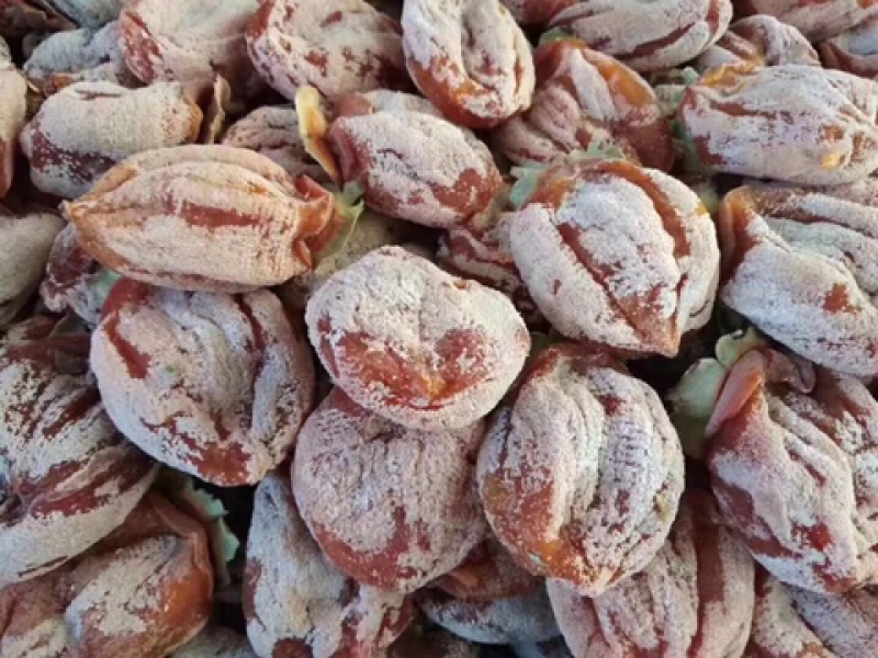 富平正宗柿饼，天然成霜