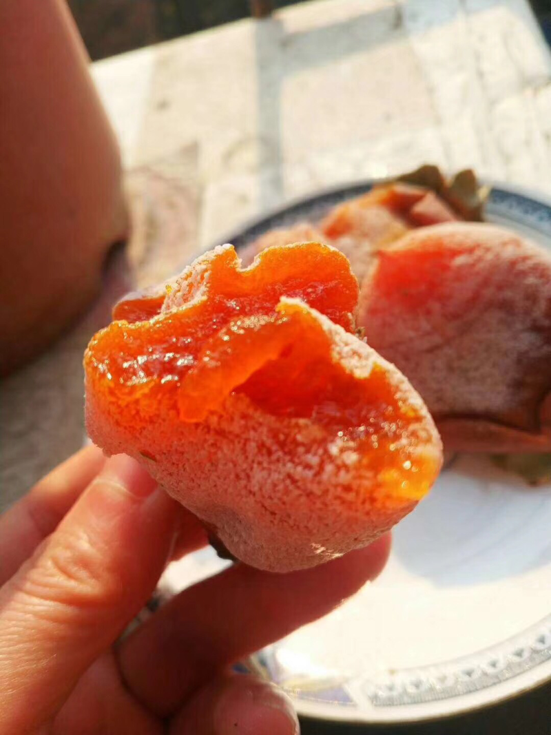 陕西特产富平柿饼散货装大饼单饼1~2两