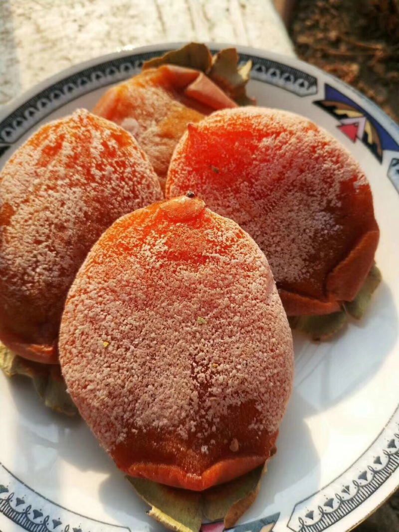 陕西特产富平柿饼散货装大饼单饼1~2两