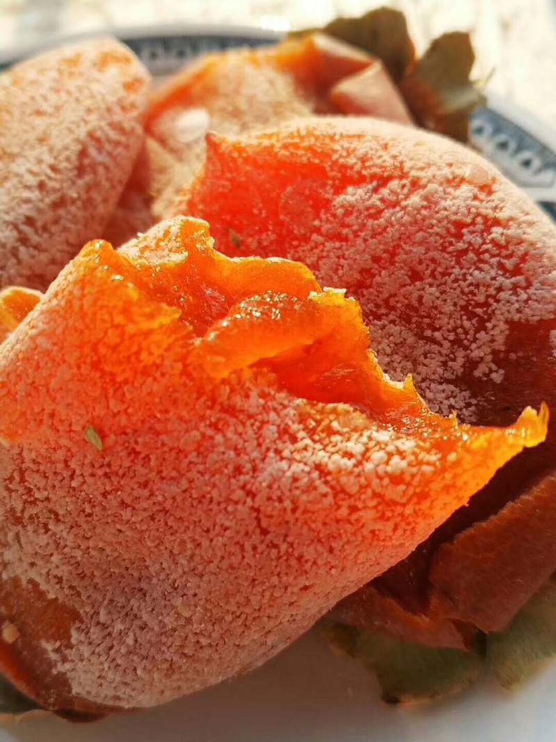 陕西特产富平柿饼散货装大饼单饼1~2两
