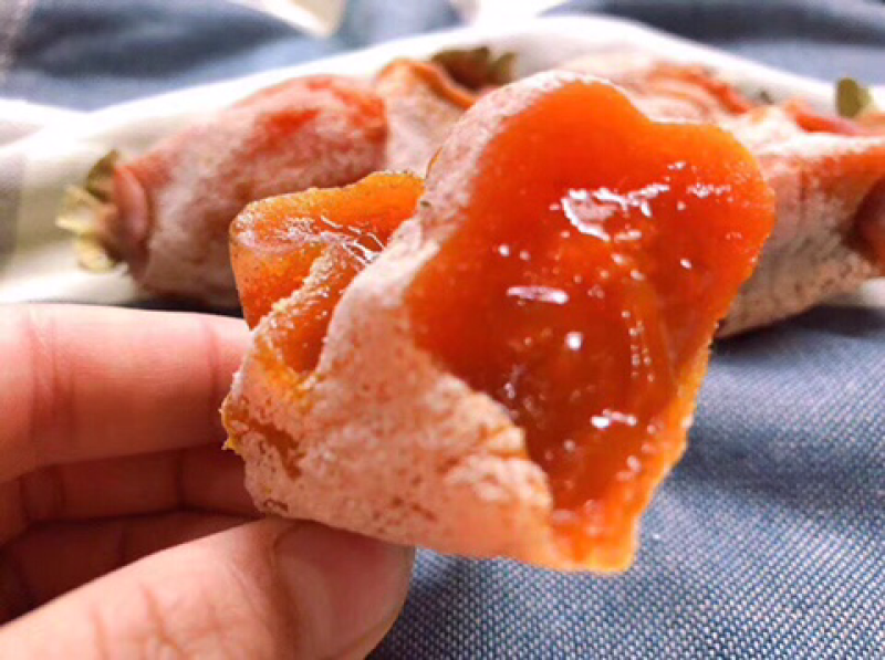 富平柿饼2024年新货散装货流心吊柿饼