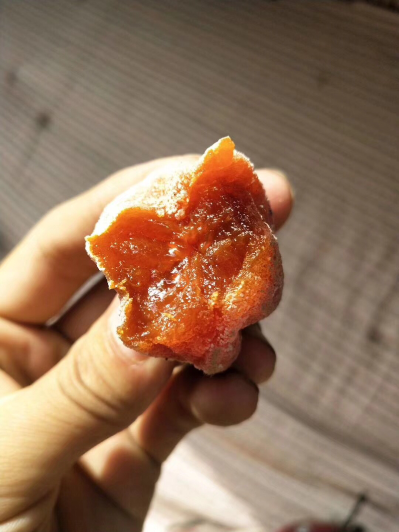 富平柿饼2024年新货散装货流心吊柿饼
