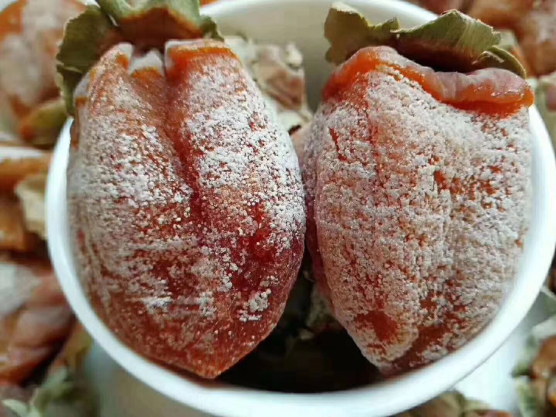 正宗陕西富平柿饼2018年新货霜降吊柿饼现货3斤装包邮