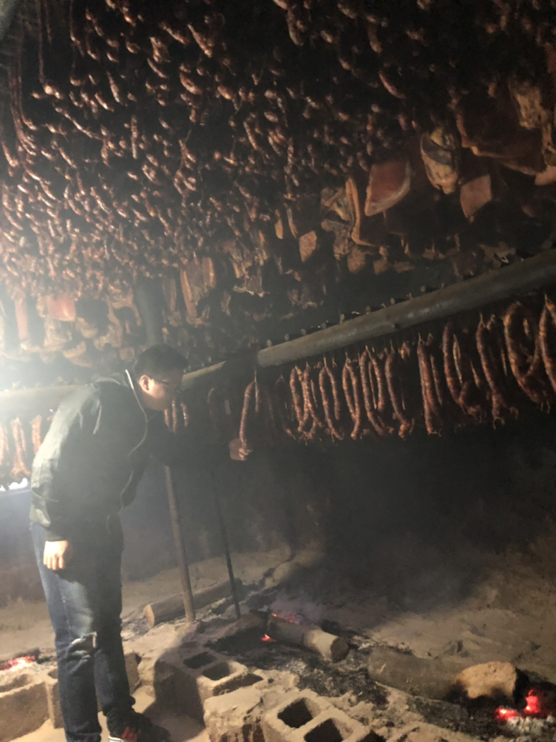 张家界湘西腊肉，土特产，山村土货