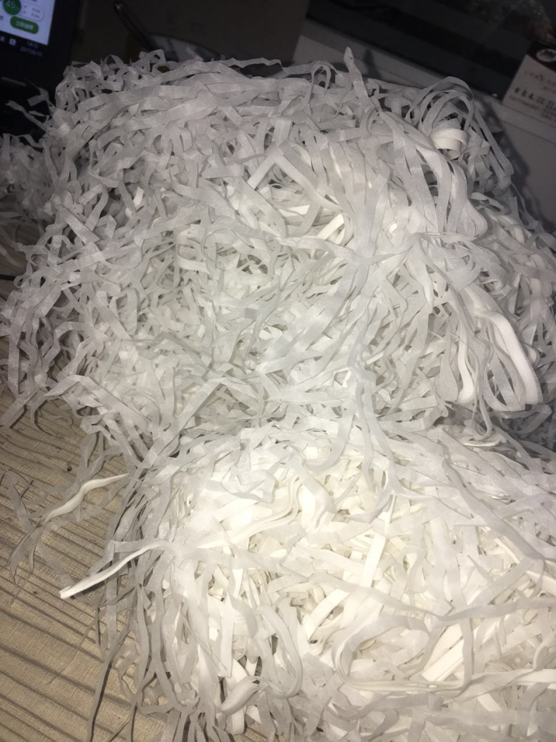 批发包装纸水果纸丝碎纸条牛皮纸丝拉菲草防震填充物2-