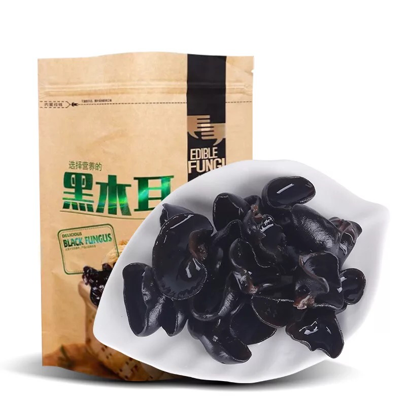 一件代发东北特产长白山黑木耳250gX2木耳