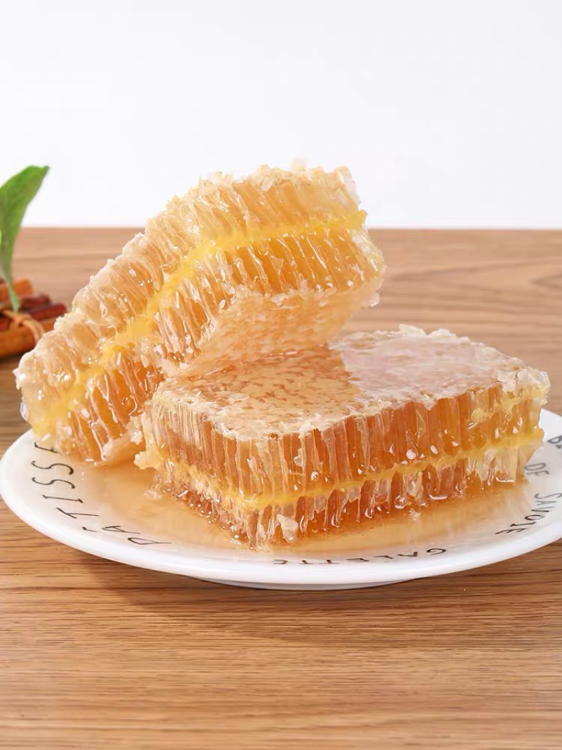 蜂巢蜜纯天然蜂蜜百花土蜂蜜