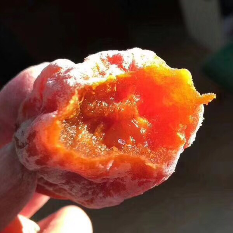 山东青州，山东临朐特级柿饼霜饼吊柿饼柿子饼柿干，独立包装