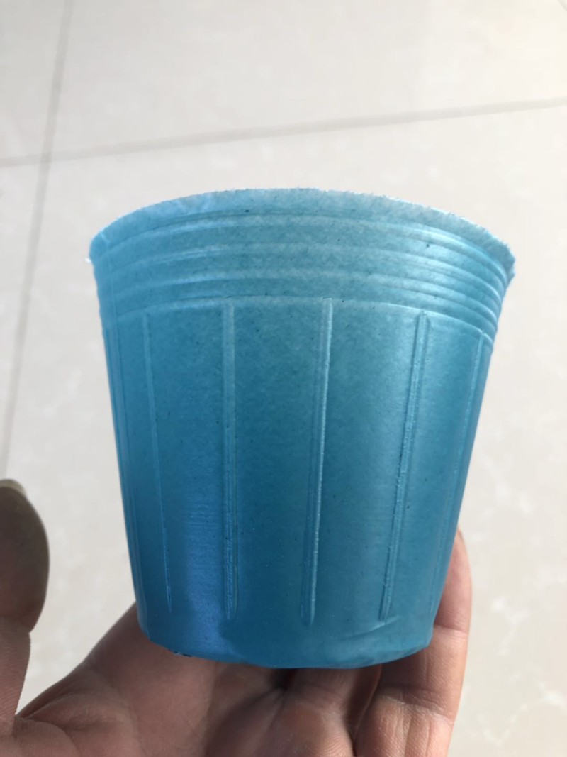 蓝色白色营养钵，育苗钵，营养碗育苗碗，加厚型营养钵，