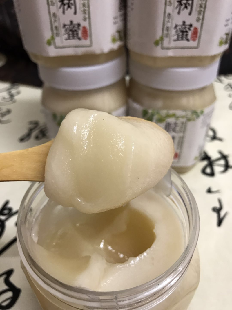 椴树蜜东北黑蜂椴树雪蜜结晶土蜂蜜