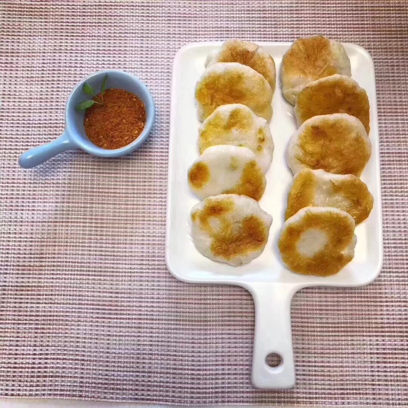 纯天然手打墨鱼饼