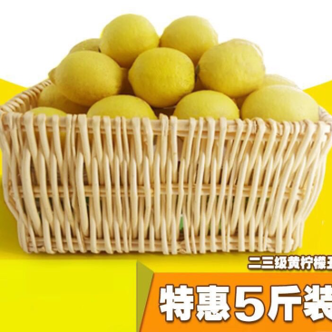 安岳柠檬二级果五斤15.9