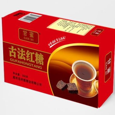 纯正古法红糖，每盒260克，