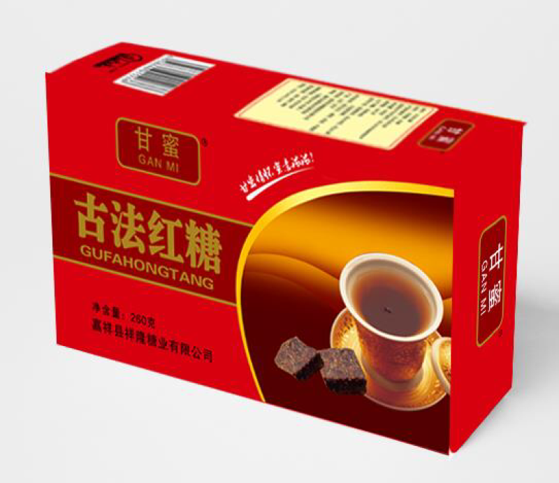 甘蜜牌古法红糖，每盒260克