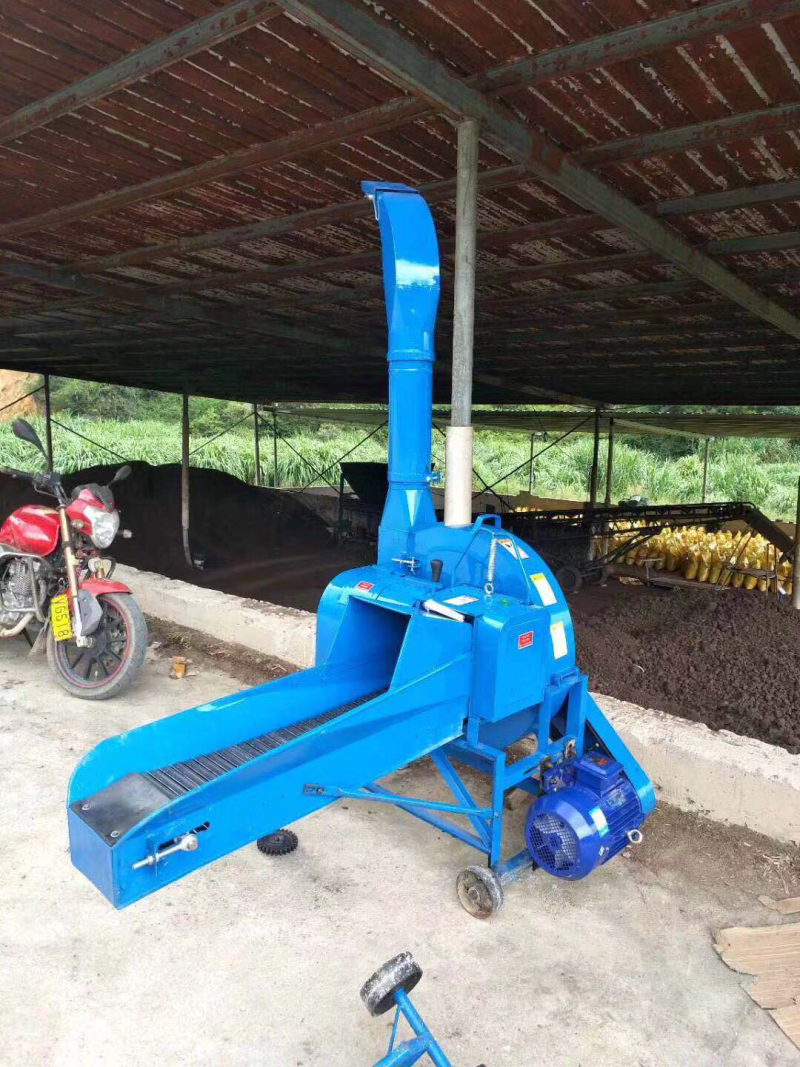 玉米秸秆铡草机青贮铡草机