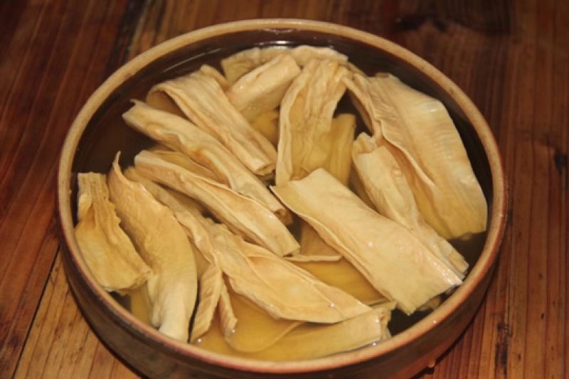 手工零添加农家腐竹