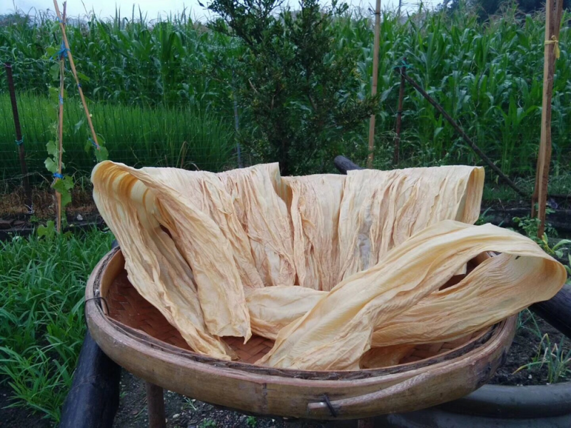 青皮黄豆腐竹