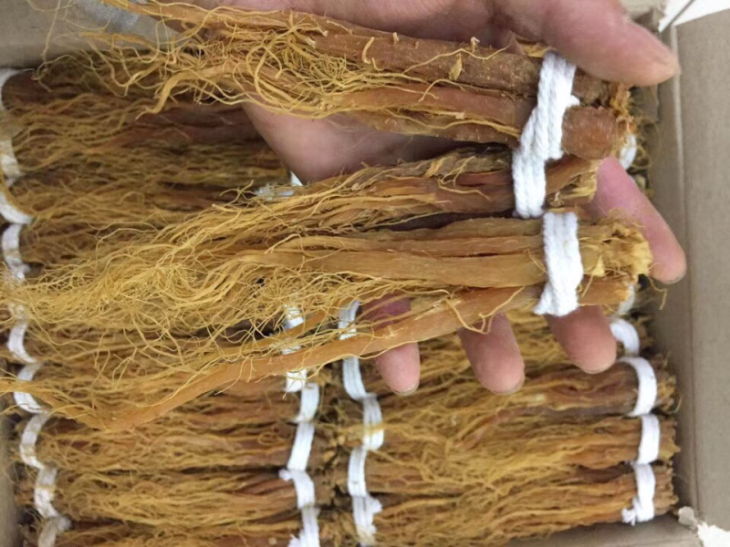 六年根红参须滋补药材