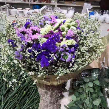 云南十八怪鲜花💐论斤卖勿忘我满天星情人草