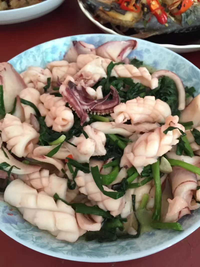 活冻鱿鱼