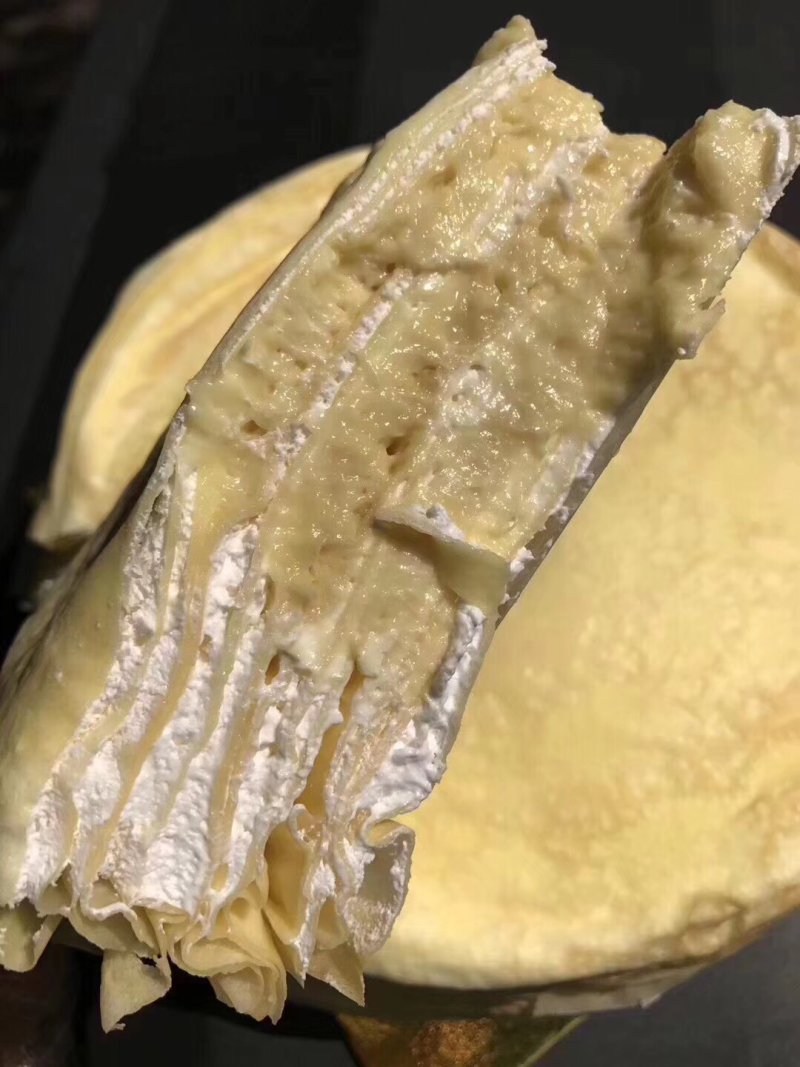 猫山王榴莲千层蛋糕2磅（加料版）
